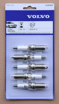 2013-2016 Volvo S60 T5 (2.5L) Spark Plugs [OEM Set]