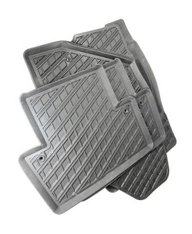 2001-2007 Volvo V70 Rubber Floor Mats [OEM All-Weather Set]