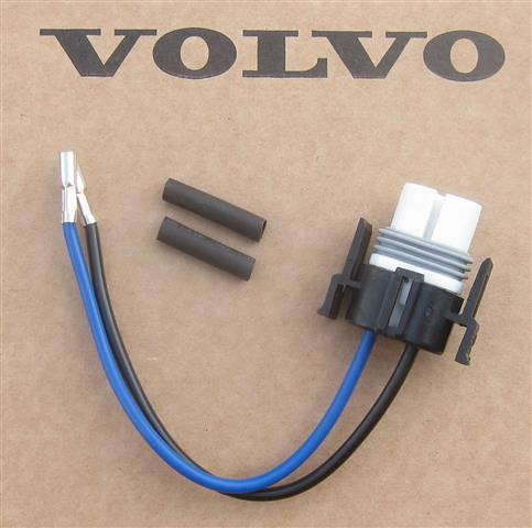 Volvo H11 Headlight Bulb Wiring Harness Kit