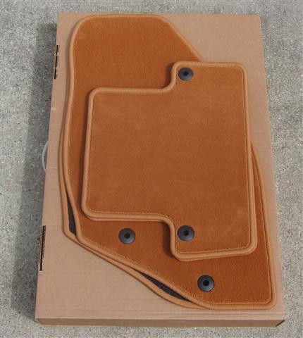 2004-2007 Volvo S60R Floor Mats [OEM Set] - Atacama Orange