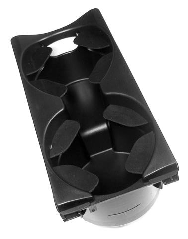 2008-2011 Volvo V50 Console Cup Holder Box (With Rubber Tabs)