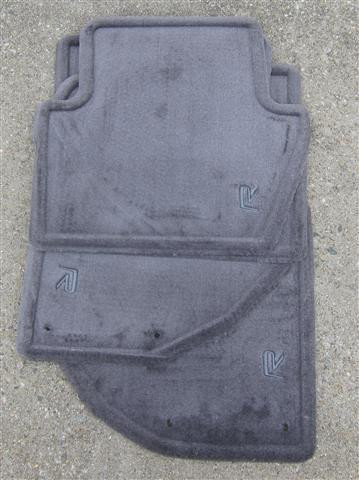 1998-2000 Volvo V70 "R" Floor Mats - Grey [OEM Textile Set]