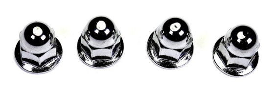 Volvo License Plate Bracket Nuts (Set of 4)