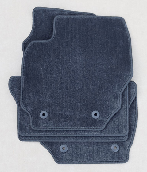 2008-2016 Volvo XC70 Floor Mats - OEM Textile Set (Off-Black)