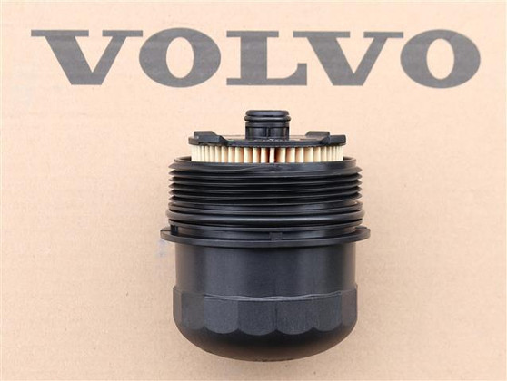 2015-2018 Volvo S60 (2.0L) Oil Filter Housing/Cover (Plastic Cap) - OEM Kit