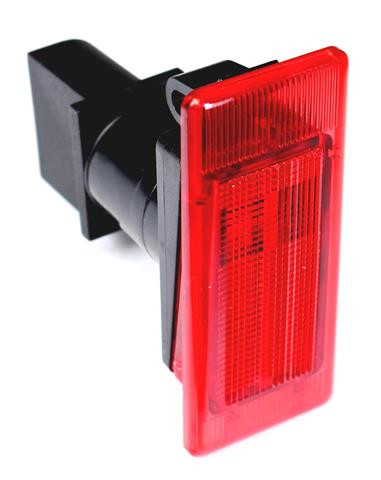 1995-1997 Volvo 960 Door Warning Light Fixture (Red Lens)