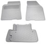 2006-2013 Volvo C70 Rubber Floor Mats - Light Grey "Quartz" [OEM All-Weather Set]