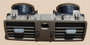2003-2006 Volvo XC90 Center Air Vent (On Dash) - "Oak" [USED]
