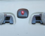 The dash on this S60 was missing both of the center trim plugs (left middle & right middle).