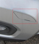 As painted to match & installed on the car.