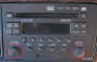 Replacement Volvo HU-850 Radio Knob / Wheel [OEM]