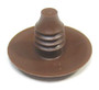 Volvo 240 Rear Parcel Shelf Plug - Fits Some [BROWN]