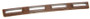 Volvo 240 Rear Parcel Shelf Vent Louvre [DARK BROWN]