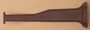 Volvo 240 B-Pillar Seatbelt Trim Panel (DARK BROWN) - Driver Side