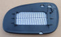 2001-2003 Volvo S60 Passenger Side Mirror Glass (With Backing)