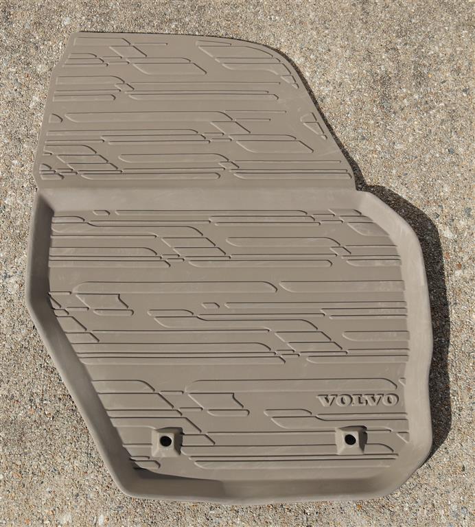 Volvo S60 Rubber Floor Mats (OEM Set) | 2011 2012 2013 2014