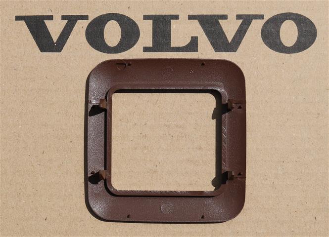 Volvo 240 Wagon Rear Seat Release Latch Trim Frame | BROWN
