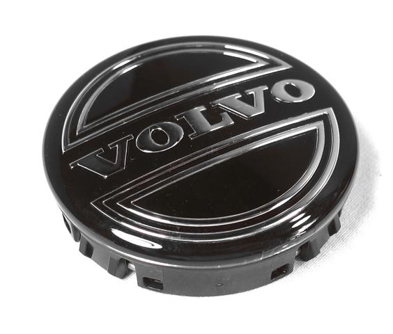コップ Volvo C70 Wheel Center Cap (Black & Chrome) | 1998-2004