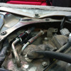JBtuned 6AN Tank-to-OEM-Filter Fuel Feed Line Under Factory Honda Fuel-Line Cover - Angle 2