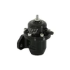 AEM 25-301BK Honda Acura rail-mounted adjustable fuel pressure regulator in black showing the application-specific fuel rail mounting base and return outlet configuration.