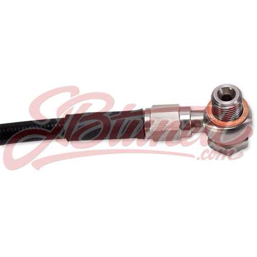 Tucked Stainless Steel Clutch Line Black Honda Civic 9500 EK D / B