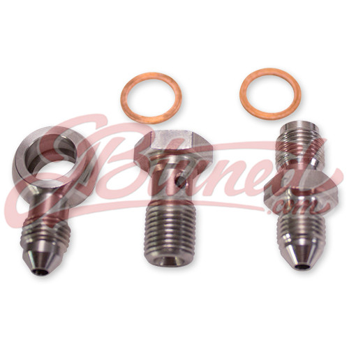 Tucked Stainless Steel Clutch Line Black Honda Civic 9500 EK D / B