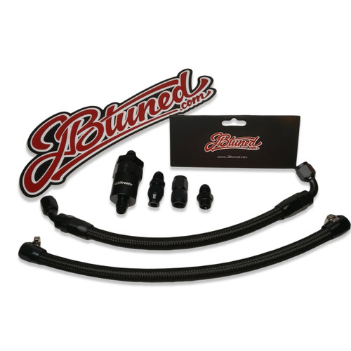 JBtuned EF Civic / CRX / DA Integra B-Series Fuel Line Tuck Kit (Level 3)