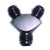 AN Y Block Hose Fitting
