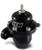 AEM 25-300BK Honda Acura rail-mounted adjustable fuel pressure regulator in black showing the fuel rail mounting base and return outlet configuration.