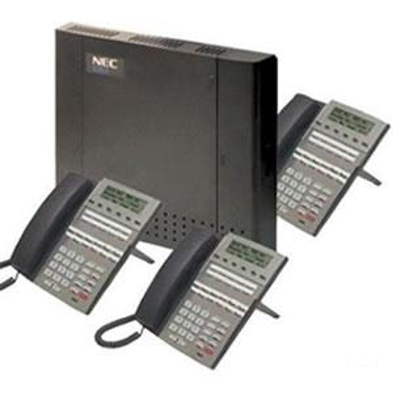 DSX-40 System Kit 4 x 8 x 2 with (3) 22-Button Telephones