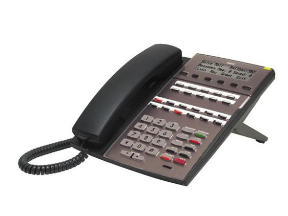 DSX 22-Button Display Telephone, Black