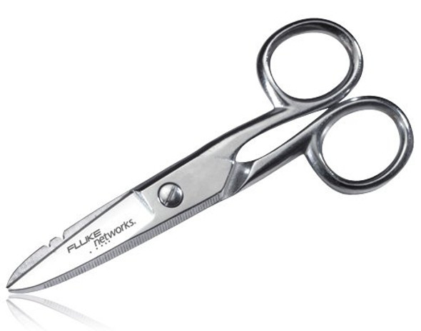 Fluke 35-088 Electrician's Scissors With Stripping Notch