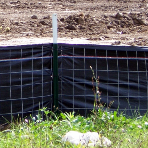 Wire Reinforced Silt Fence - 110LF Roll
