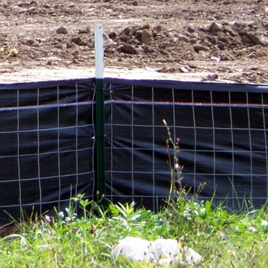 Wire Reinforced Silt Fence - 110LF Roll