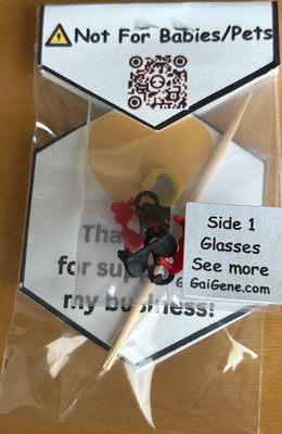 YorokoBee Glasses for Side 1