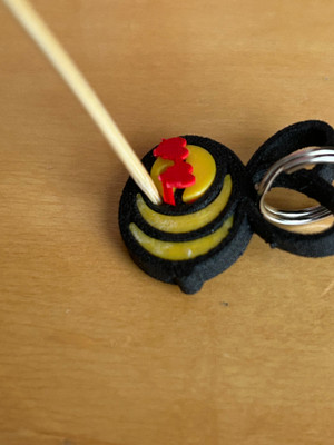 Do the same with Side 2 Glasses where you insert BELOW the Eye.  Do this on each eye on Side 2