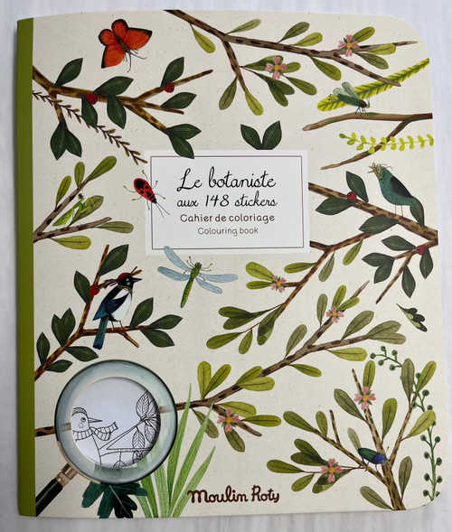 Colouring Book with  beautiful stickers