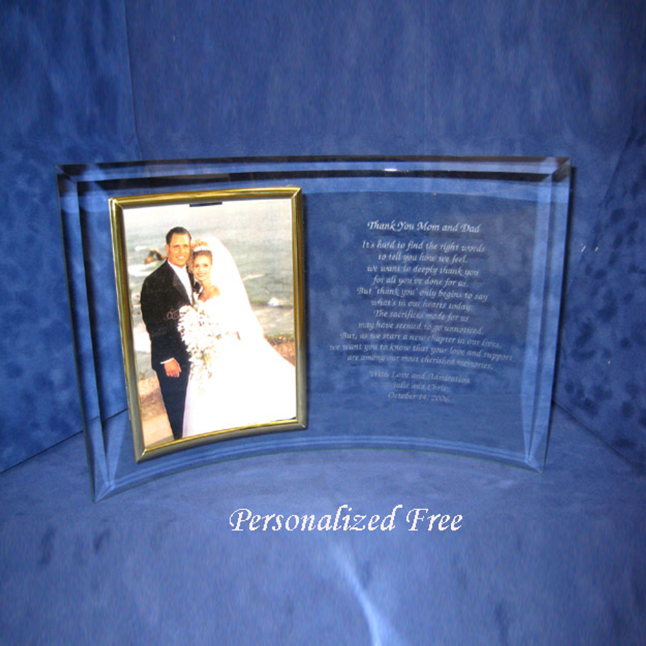 Wedding Personalized New Married Couple Walking Down The Altar Side By –  Coolcin