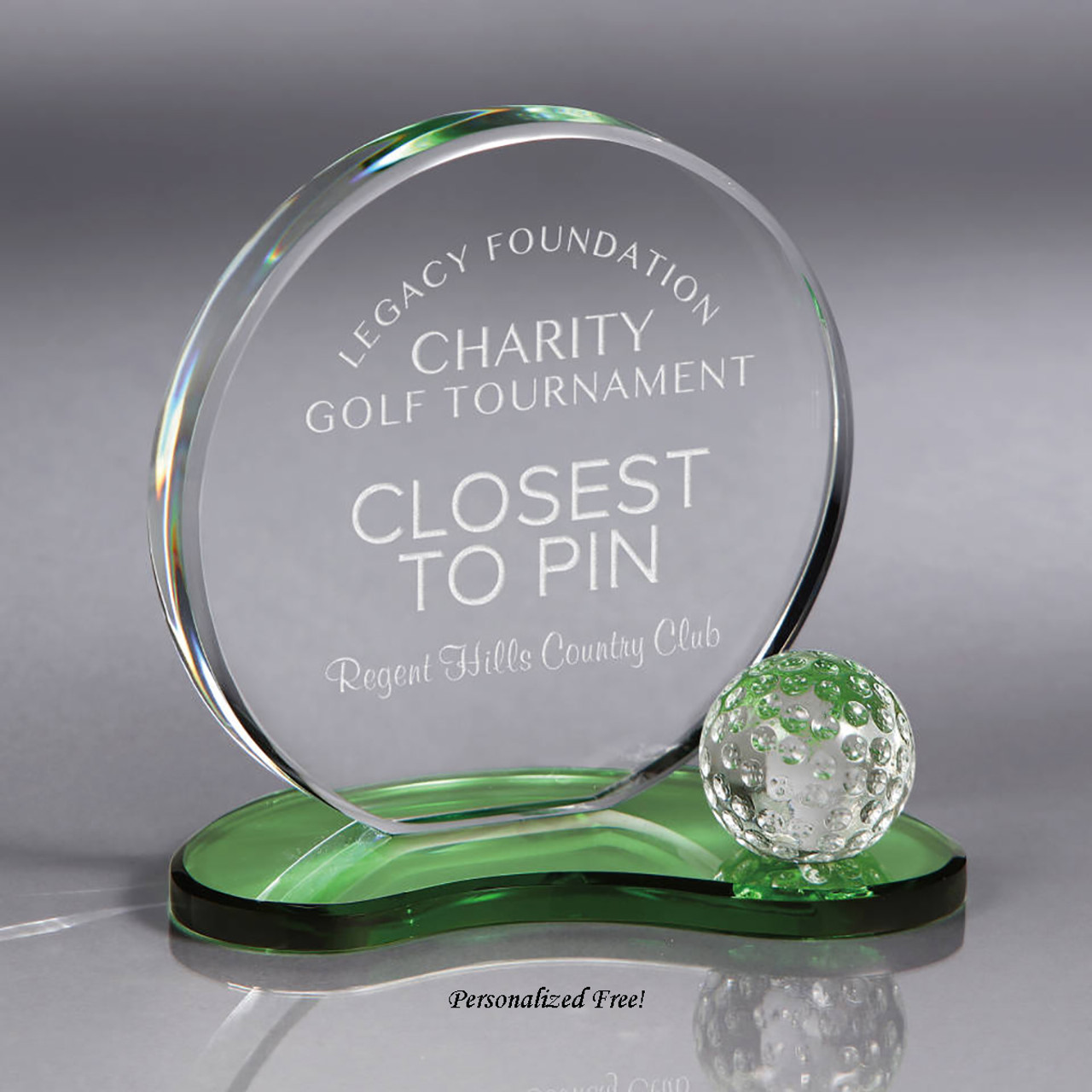 ضجة يزداد سوءا شاب  Hole in One Award | Golf Tournament Awards | Invitational Awards | Glass  Etching Fever