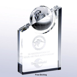 World Globe Pinnacle Crystal Award
Service Recognition Awards