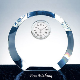 Crystal Circle Desk Clock
Office Desk Clocks