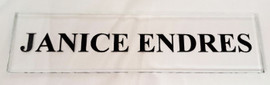 Rail Nameplate 
