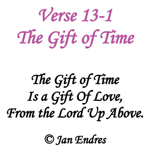 The Gift of Time