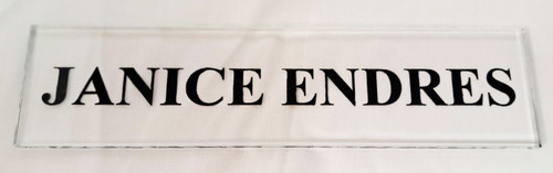 Rail Nameplate 