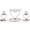 UNITY Candle Holder - silver colored tone
Wedding Candle Holders