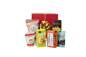 Gourmet gift box featuring Umbria Bizzarri Medium Dark Blend Coffee Bean Gourmet gift box featuring Umbria Bizzarri Medium Dark Blend Coffee Bean