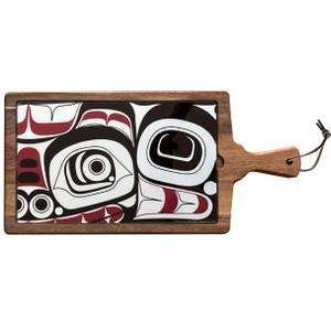 Matriarch Bear Acacia Hardwood Serving Board by Morgan Asoyuf Matriarch Bear Acacia Hardwood Serving Board by Morgan Asoyuf