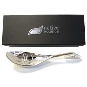 Raven Silver Ladle by Corey Bulpitt Raven Silver Ladle by Corey Bulpitt