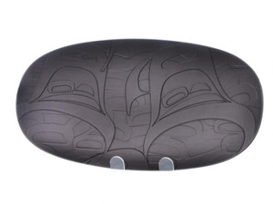 Sea to Sky Collection Medium Platter By Corrine Hunt -12" (Made in Canada) Sea to Sky Collection Medium Platter By Corrine Hunt -12" (Made in Canada)