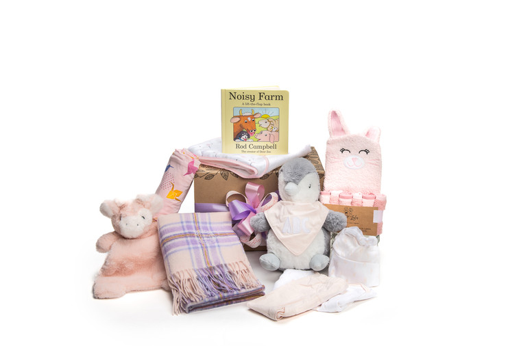 The Firstborn - Baby Girl Gift Box